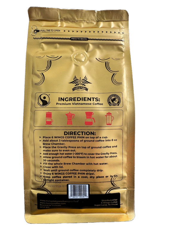 MEDIUM ROAST GROUND COFFEE 17.6 oz (500 G) - Image 4
