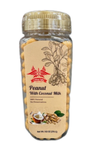 Roasted Peanuts with Coconut Milk