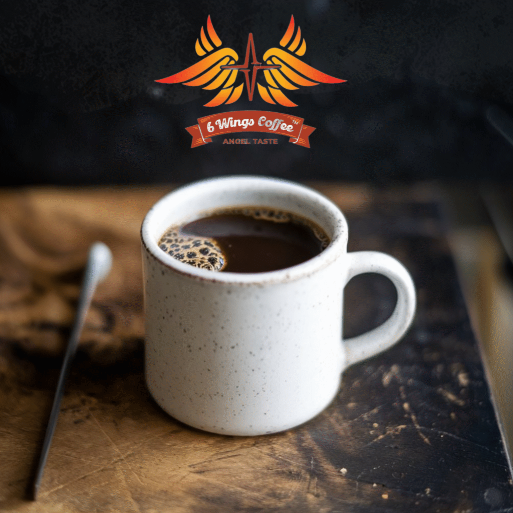 6 Wings Coffee cup