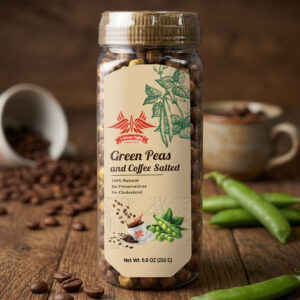 Green Peas and Coffee Salted