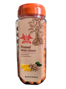 Roasted Peanuts with Cheese