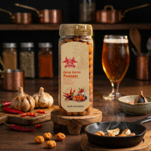 Roasted Peanuts with Spicy Garlic