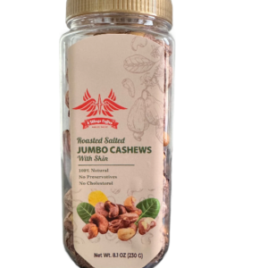 Roasted Salted Jumbo Cashews with Skin